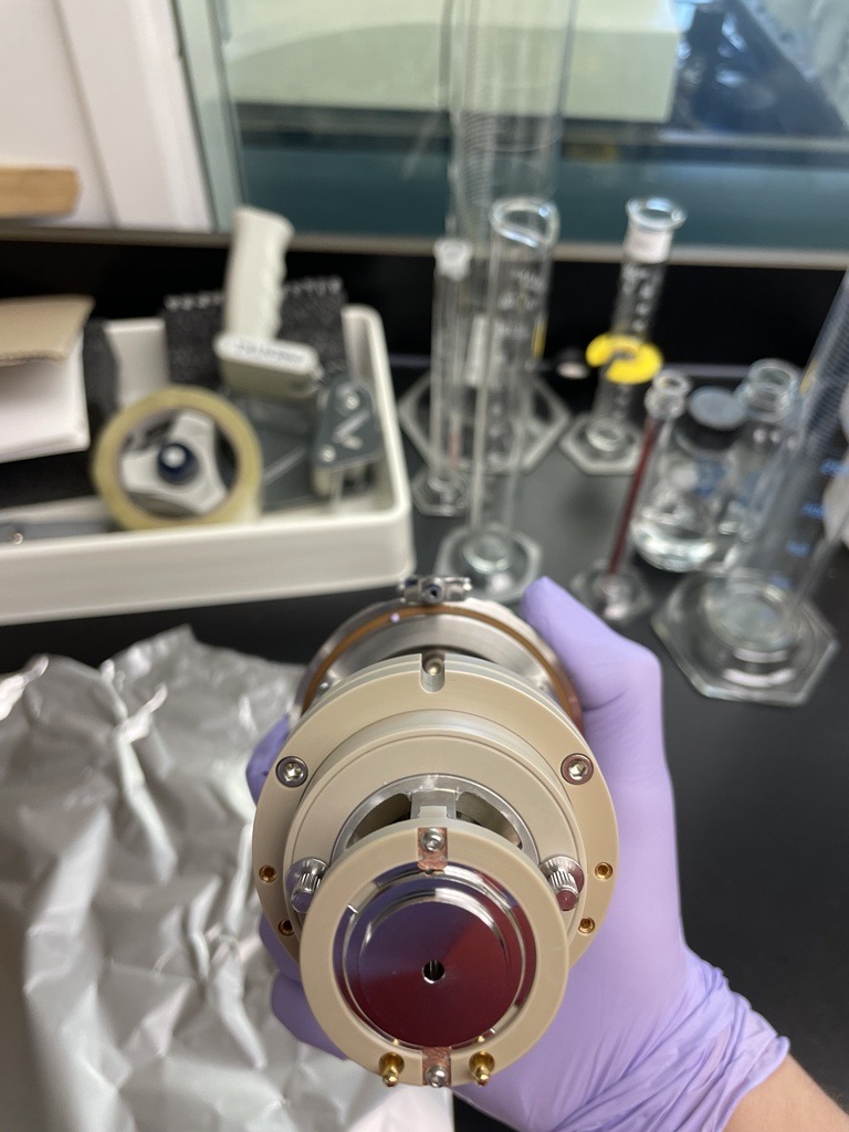 nettoyage de spectromètre de masse